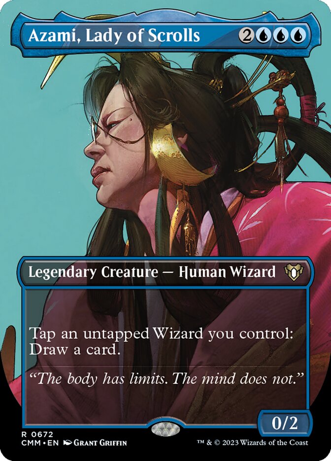 Azami, Lady of Scrolls card front