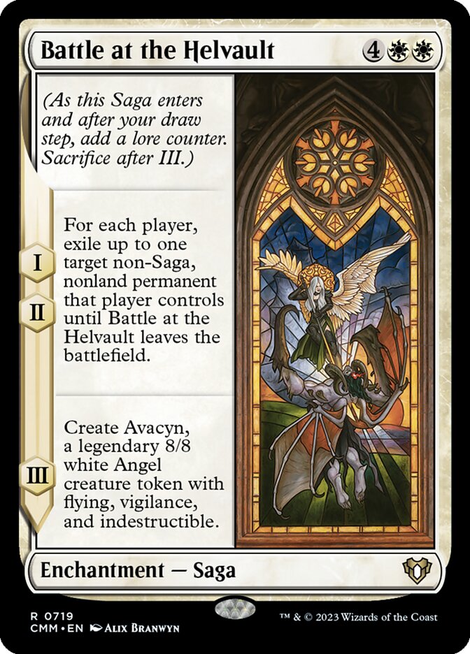 Battle at the Helvault card front