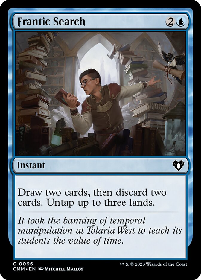 Frantic Search card front