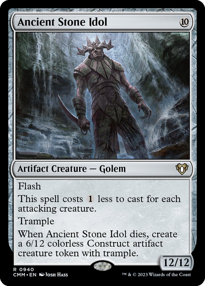 Ancient Stone Idol card front