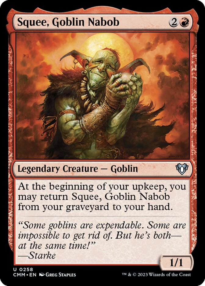 Squee, Goblin Nabob card front