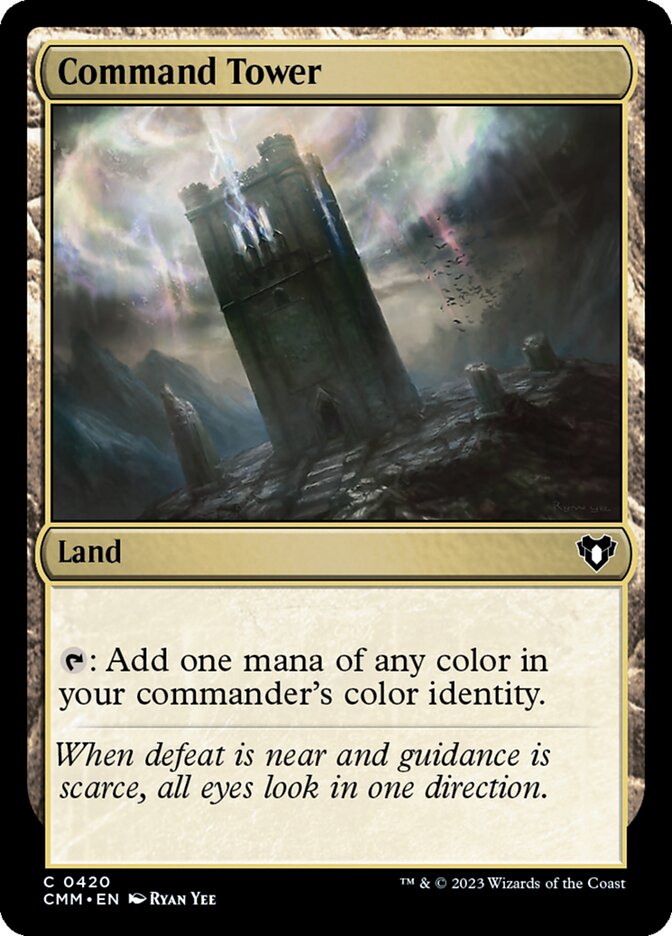 Command Tower card front