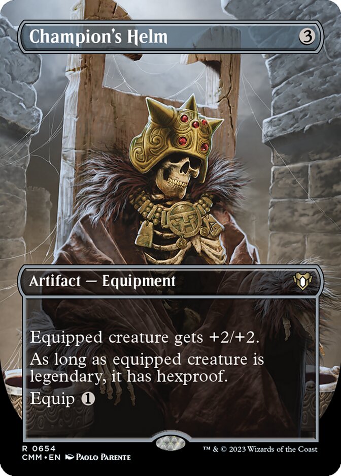 Champion's Helm card front