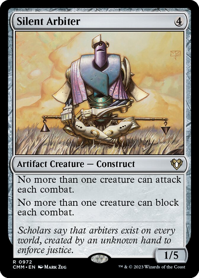 Silent Arbiter card front