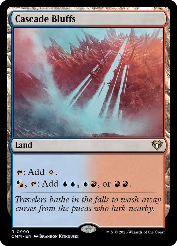 Cascade Bluffs card front