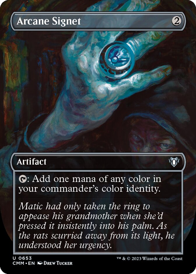 Arcane Signet card front
