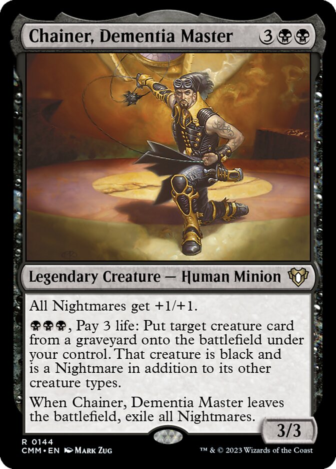 Chainer, Dementia Master card front