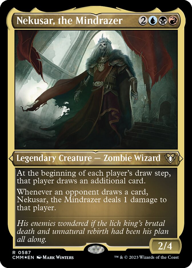 Nekusar, the Mindrazer card front