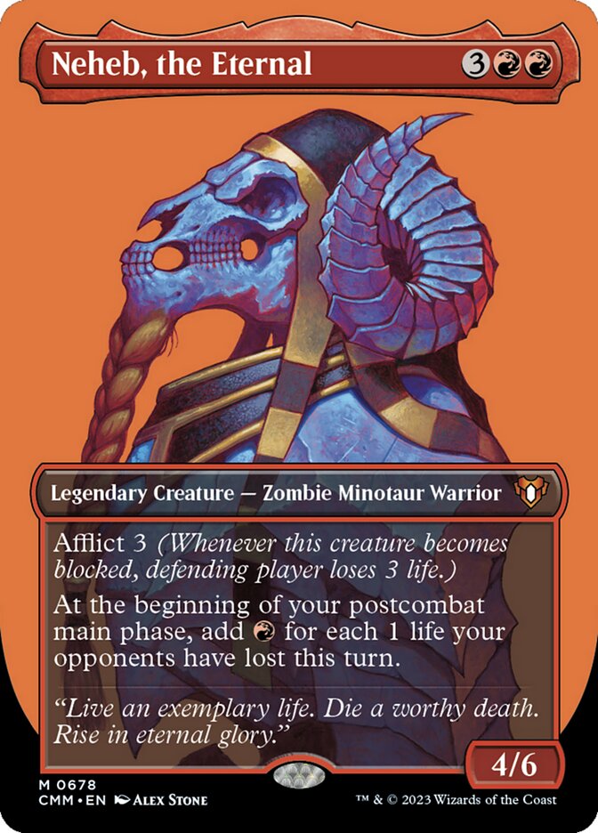 Neheb, the Eternal card front
