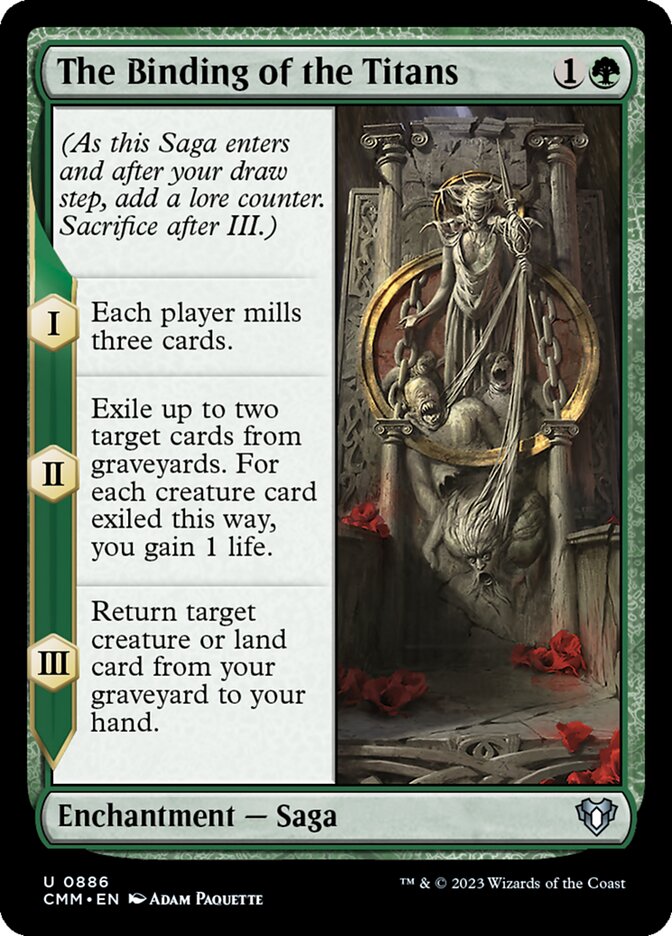 The Binding of the Titans card front