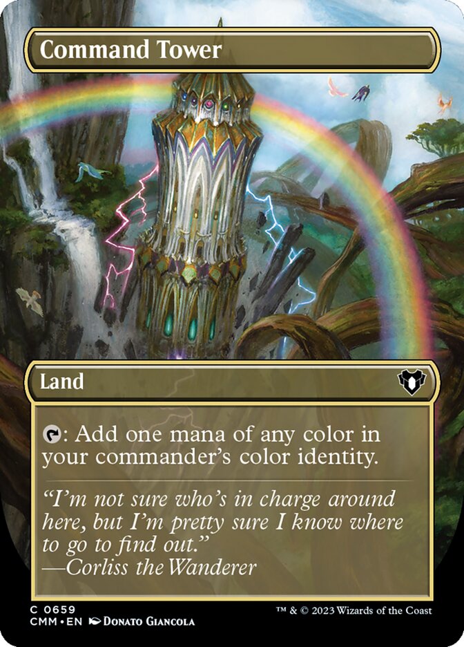 Command Tower card front