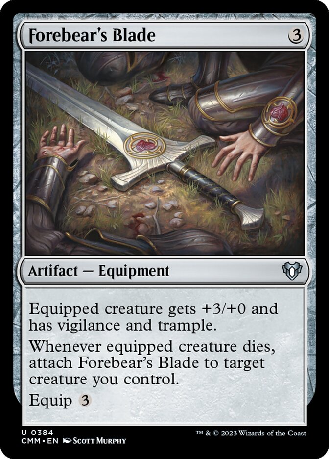 Forebear's Blade card front