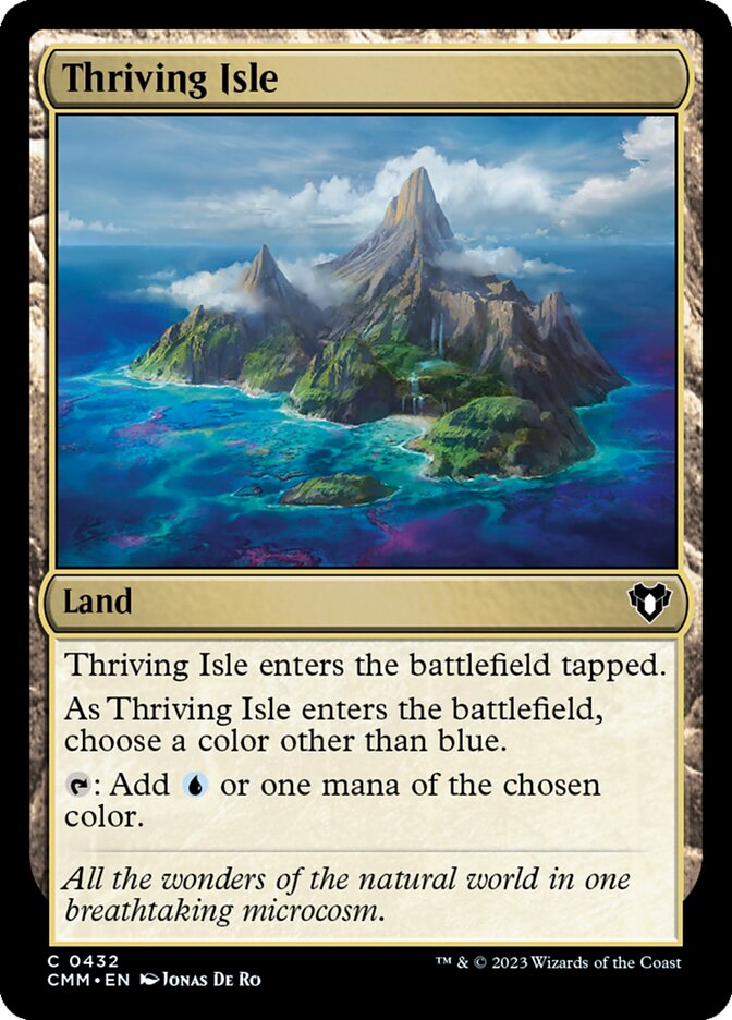 Thriving Isle card front
