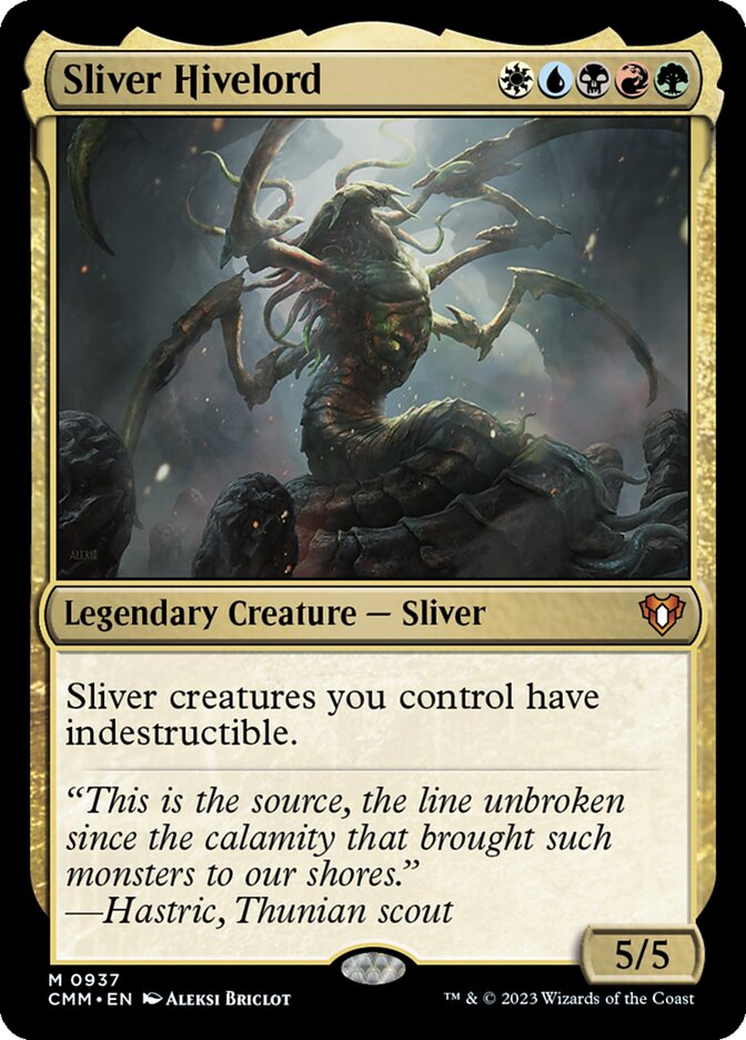 Sliver Hivelord card front