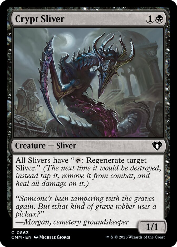 Crypt Sliver card front
