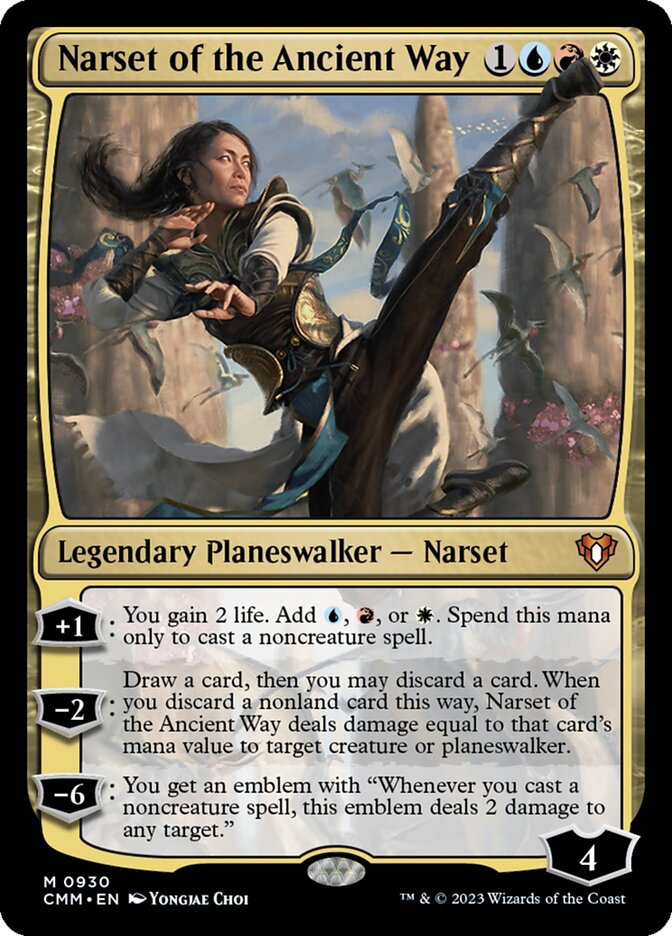 Narset of the Ancient Way card front