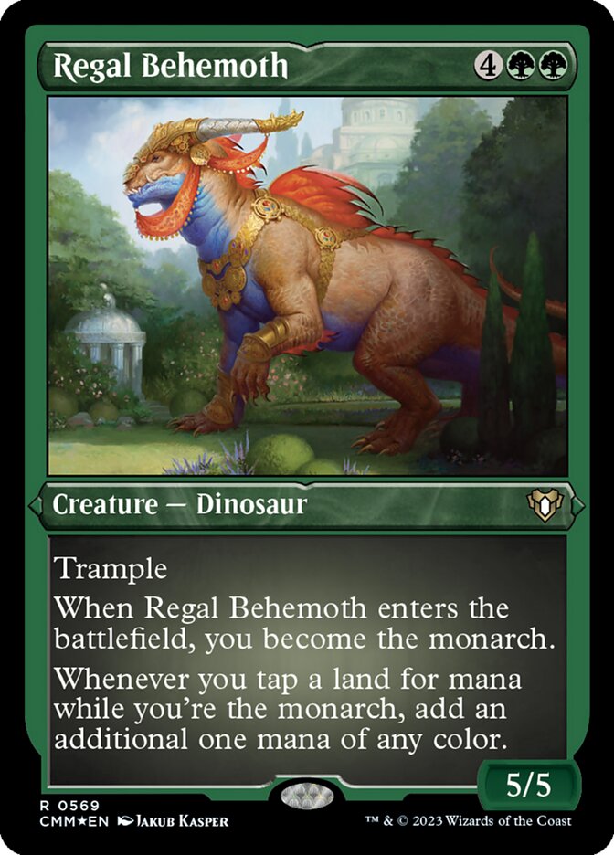 Regal Behemoth card front
