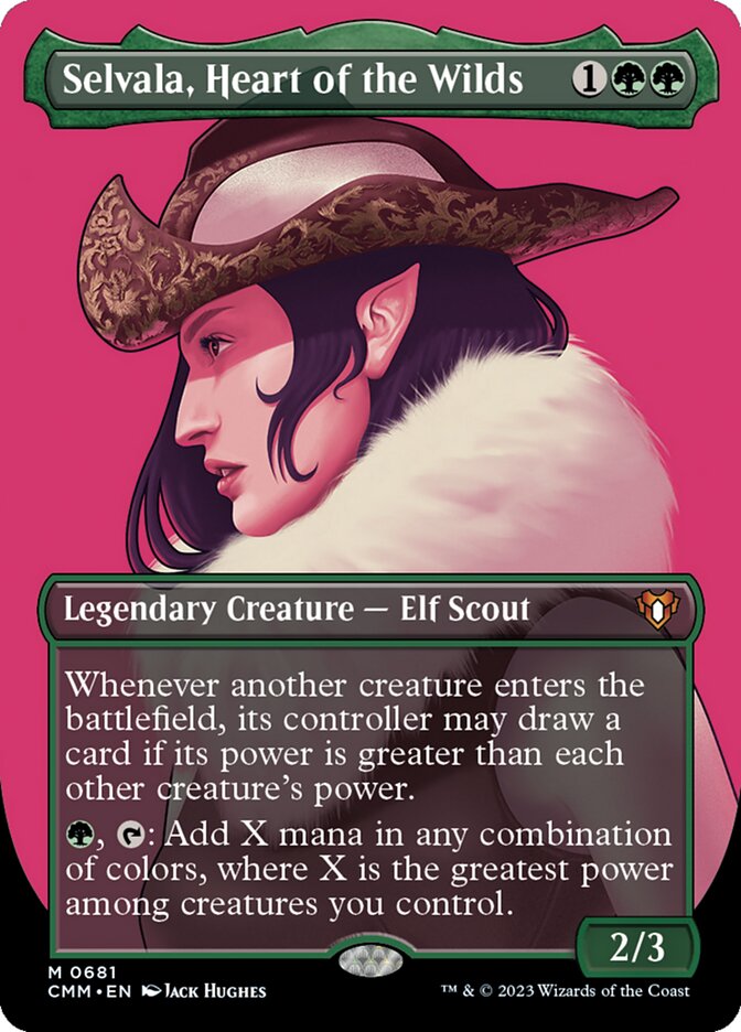 Selvala, Heart of the Wilds card front