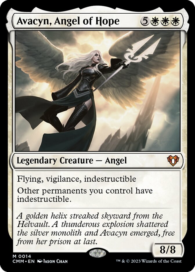 Avacyn, Angel of Hope card front