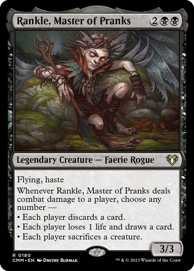 Rankle, Master of Pranks card front