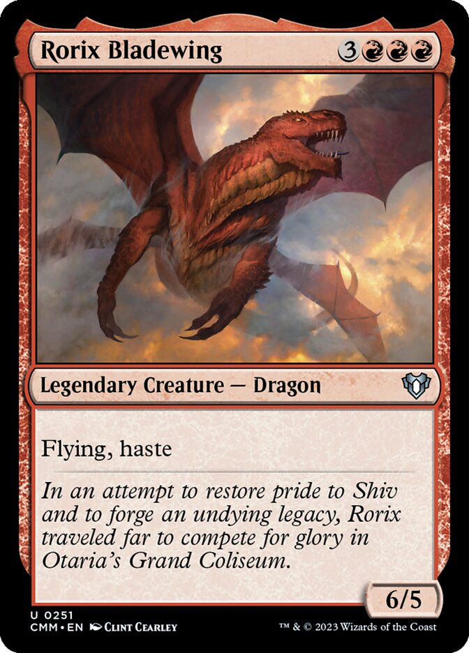 Rorix Bladewing card front