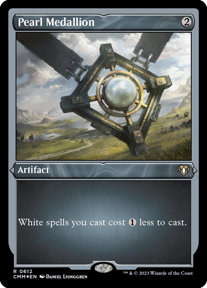 Pearl Medallion card front