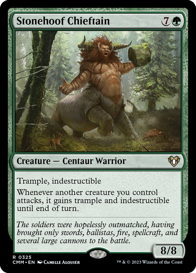 Stonehoof Chieftain card front