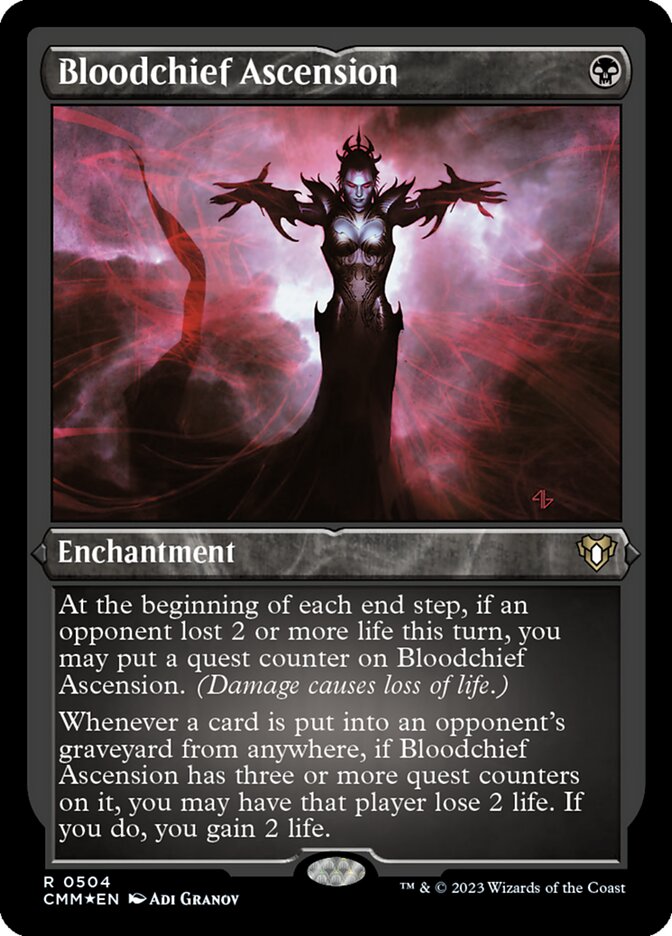 Bloodchief Ascension card front