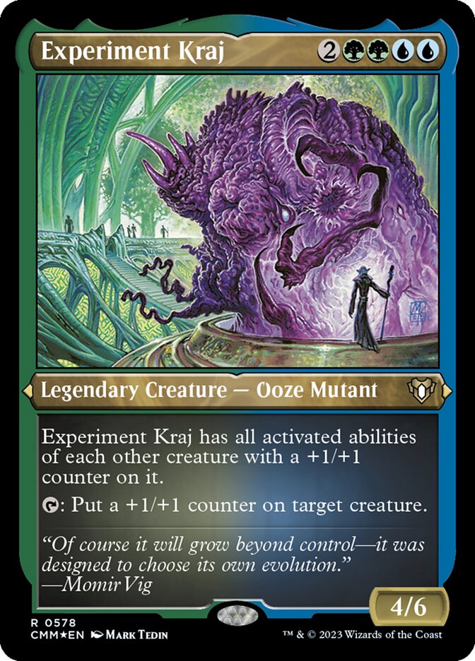 Experiment Kraj card front