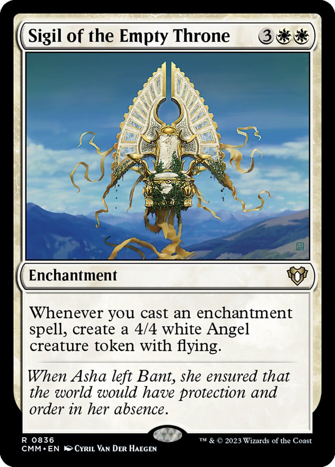 Sigil of the Empty Throne card front