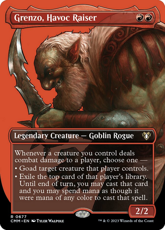 Grenzo, Havoc Raiser card front