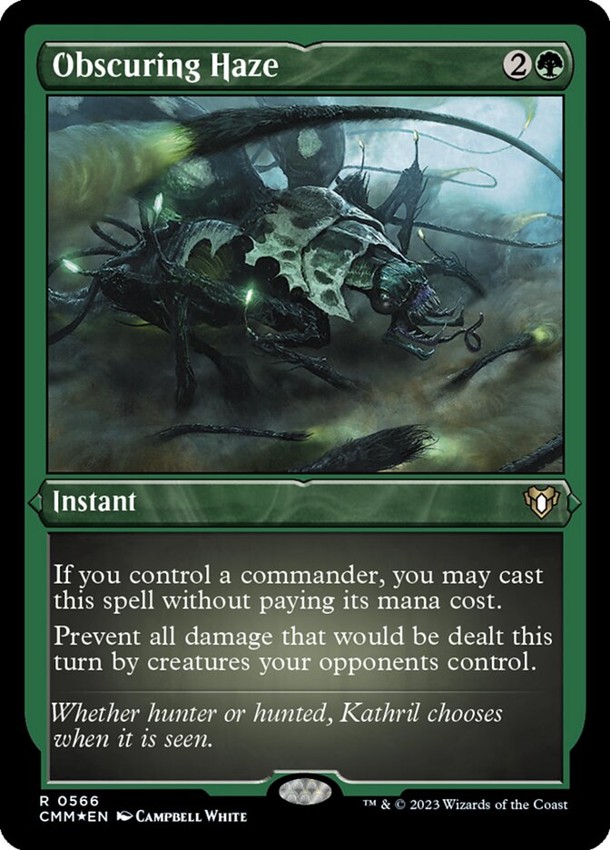 Obscuring Haze card front