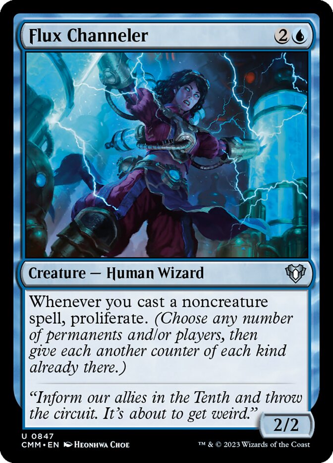 Flux Channeler card front
