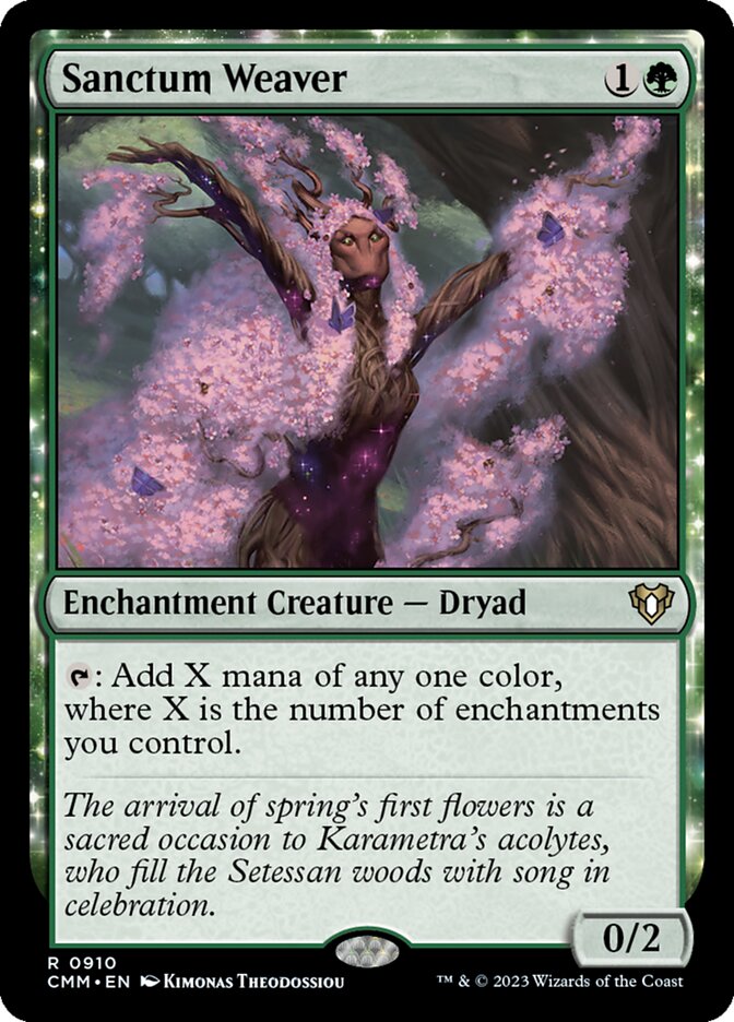 Sanctum Weaver card front
