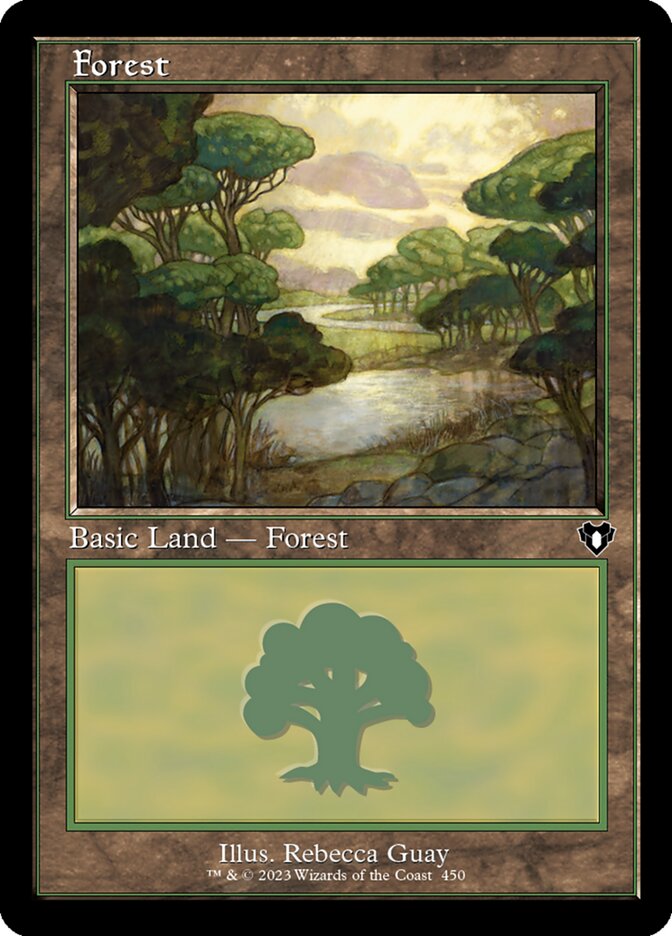 Forest card front