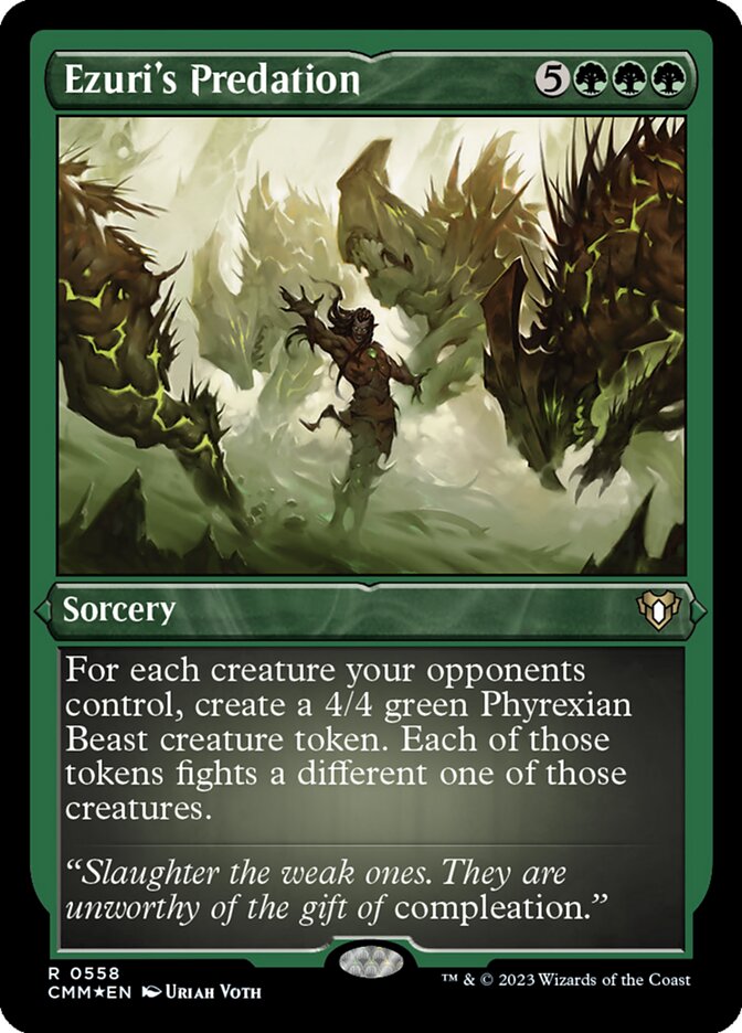 Ezuri's Predation card front