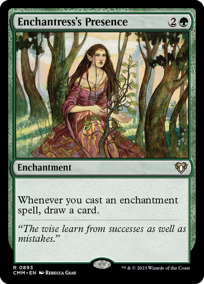 Enchantress's Presence card front
