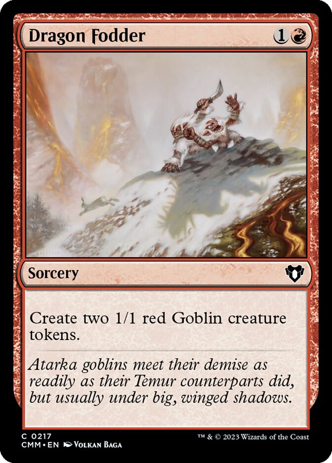 Dragon Fodder card front
