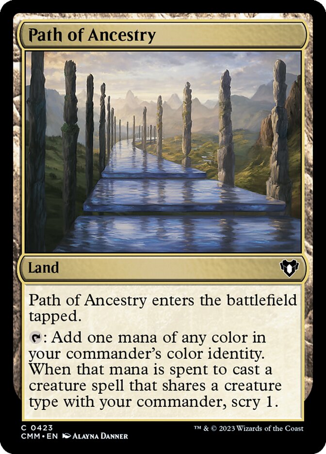 Path of Ancestry card front