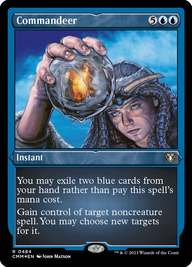 Commandeer card front