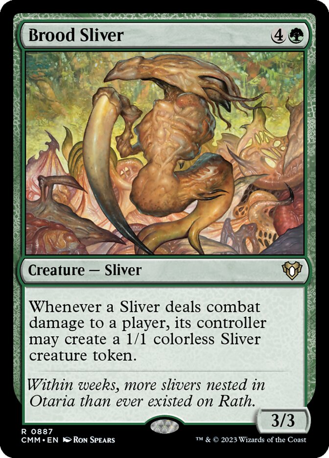 Brood Sliver card front