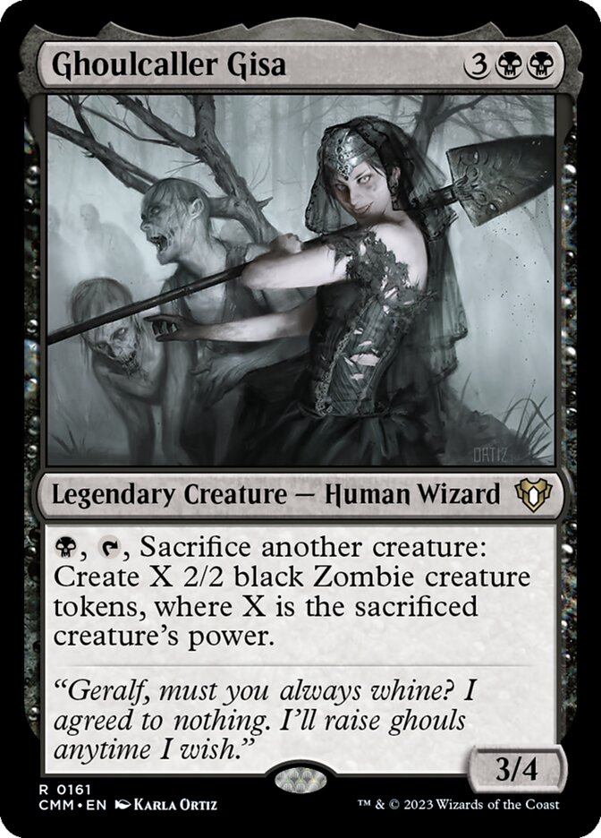 Ghoulcaller Gisa card front