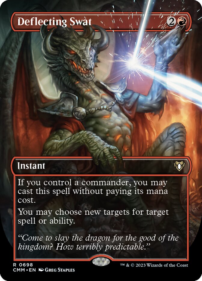Deflecting Swat card front