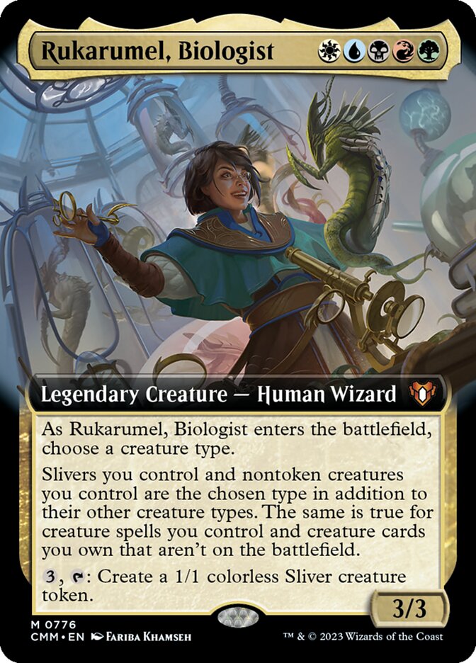 Rukarumel, Biologist card front