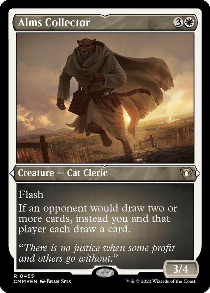 Alms Collector card front