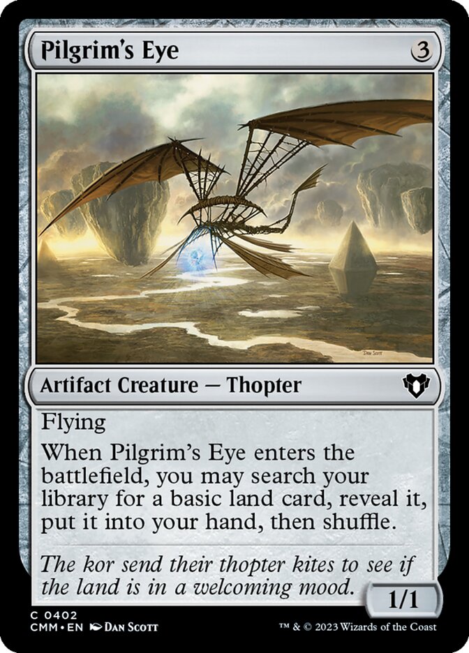 Pilgrim's Eye card front