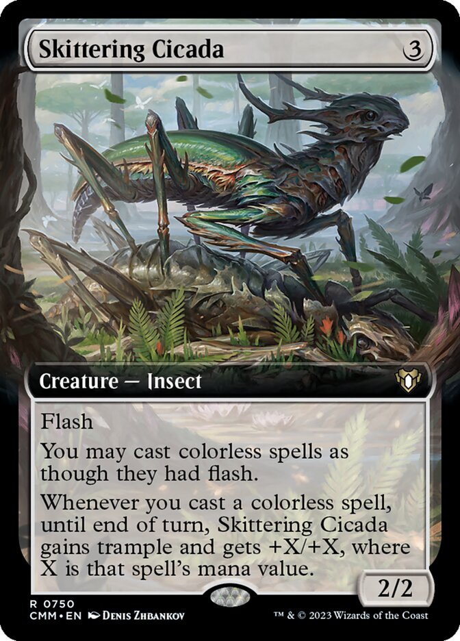 Skittering Cicada card front