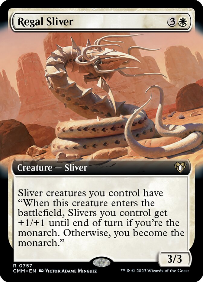 Regal Sliver card front