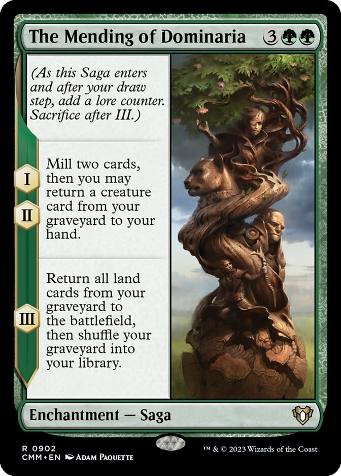 The Mending of Dominaria card front