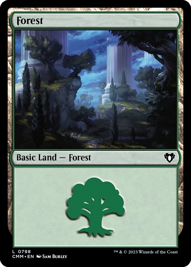 Forest card front